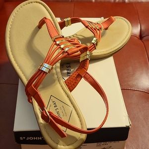 Coral Wedge Sandal 7.5